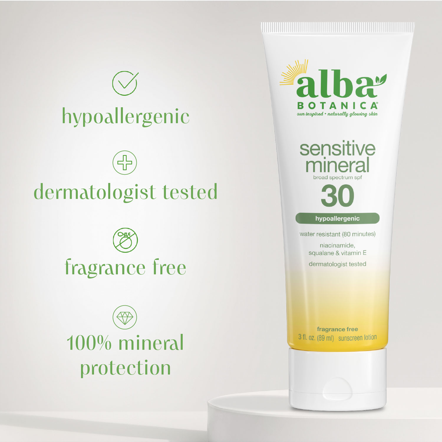 Sensitive Mineral Sunscreen