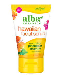 pineapple enzyme hawaiian facial scrub