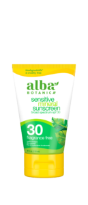 sensitive fragrance free mineral sunscreen lotion spf 30
