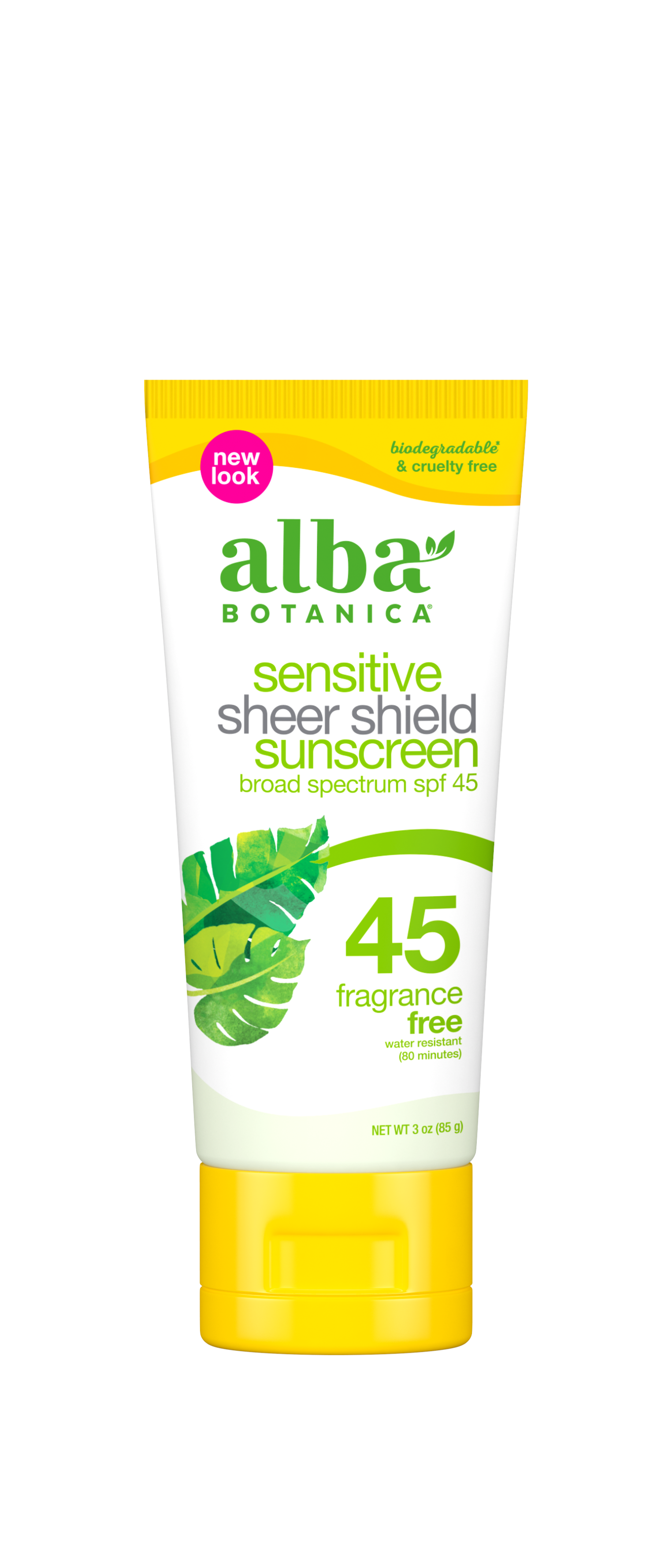 sensitive sheer shield best biodegradable sunscreen