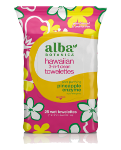 hawaiian 3-in-1 clean towelettes front 30ct