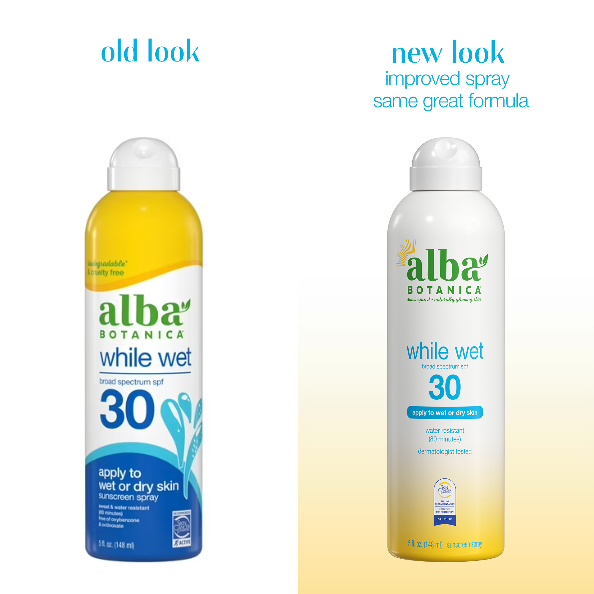 While Wet Sunscreen